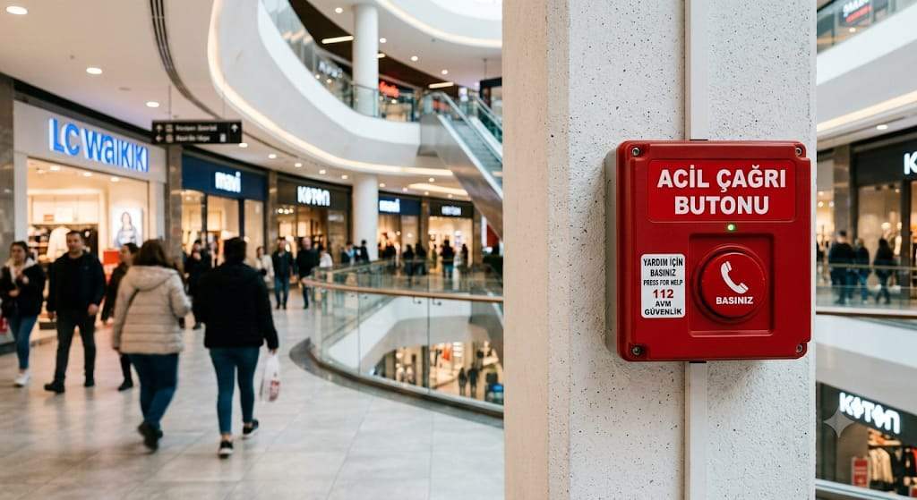 AVM Acil Çağrı Butonu