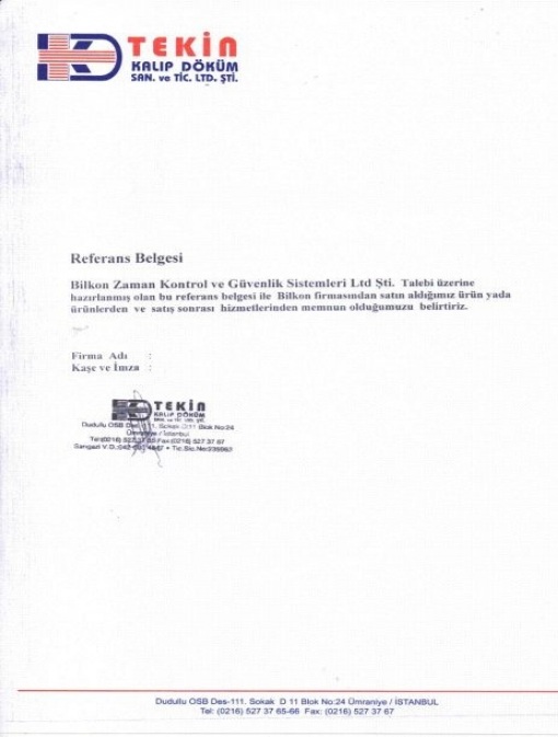 Müşteri Referanslarımız