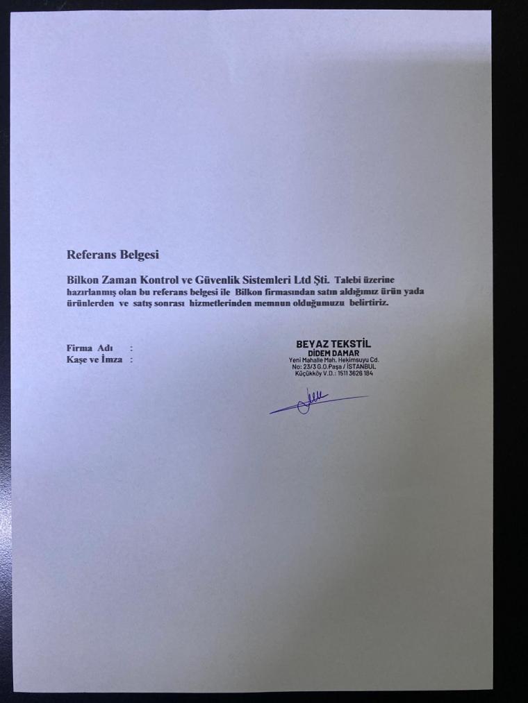 Müşteri Referanslarımız