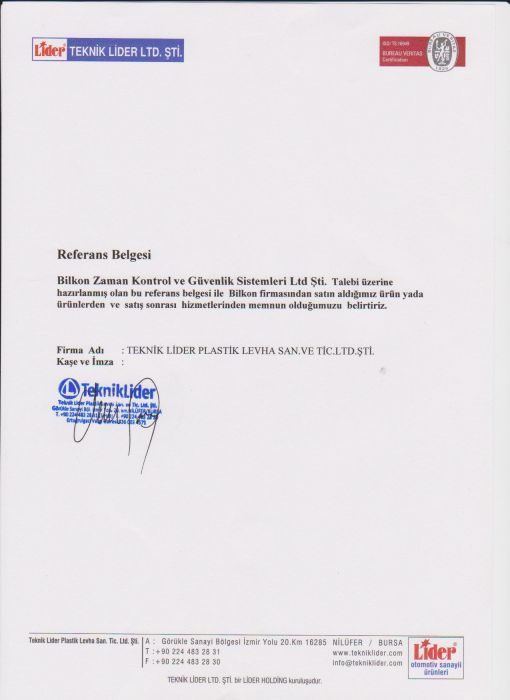 Müşteri Referanslarımız