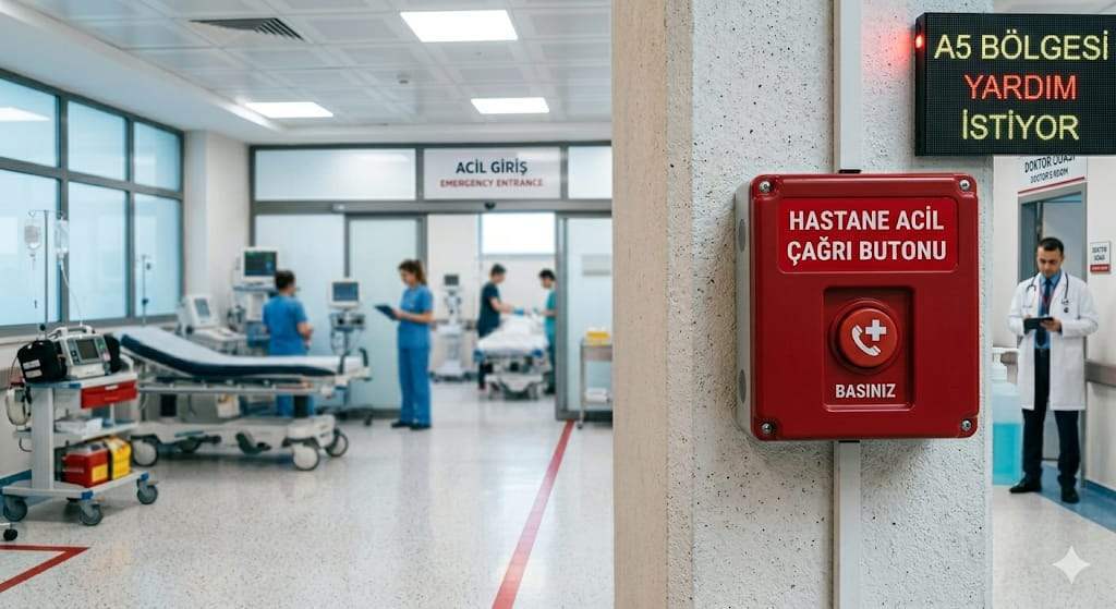Hastane Acil Çağrı Butonları-sistemi
