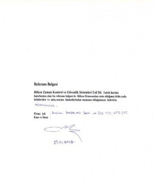 Müşteri Referanslarımız